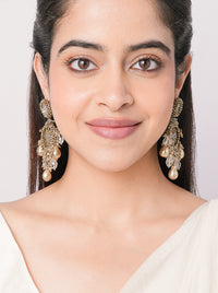 Aalia Antique Mirror Earrings