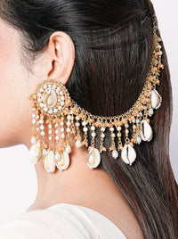 Aadarshini Handmade Shell Earrings