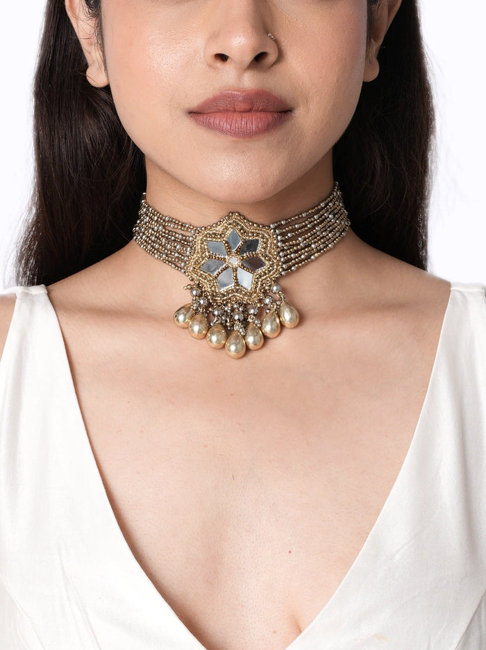 Avantika Mirror Festive Choker