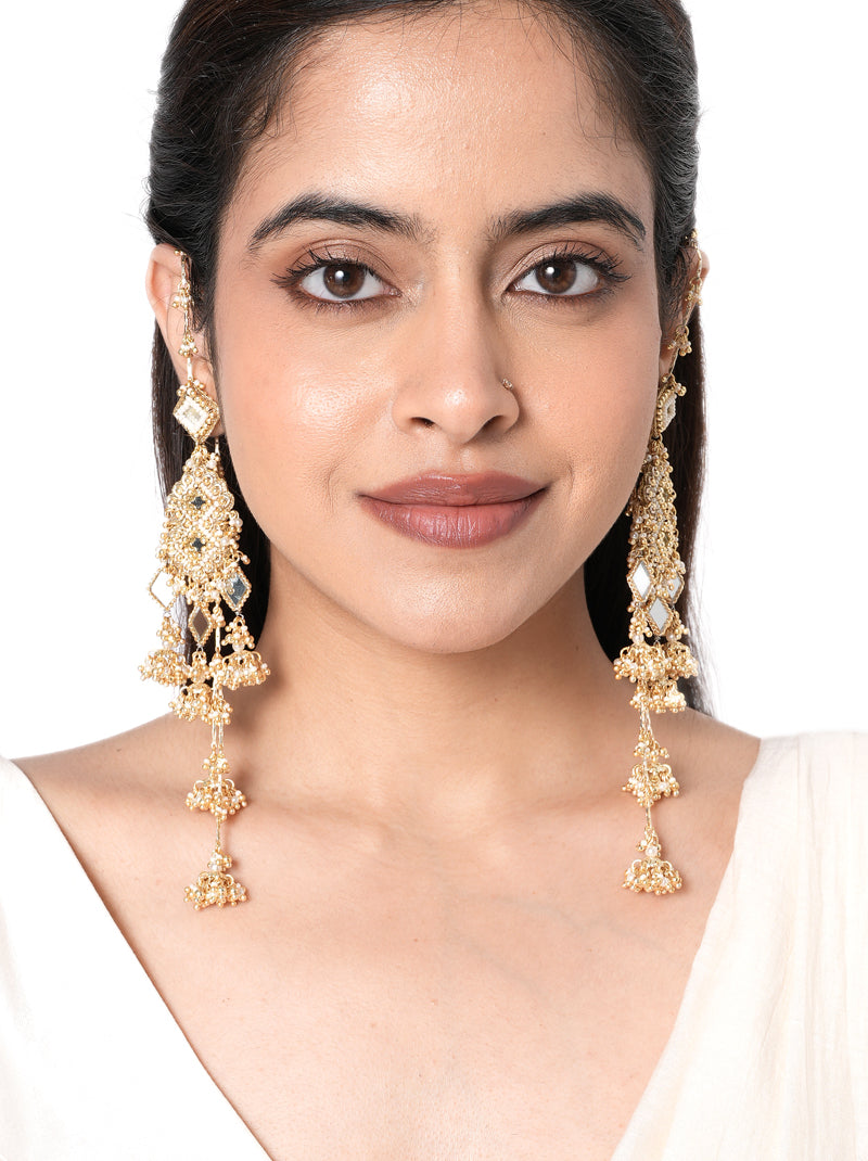 Binni Antique Mirror Earrings