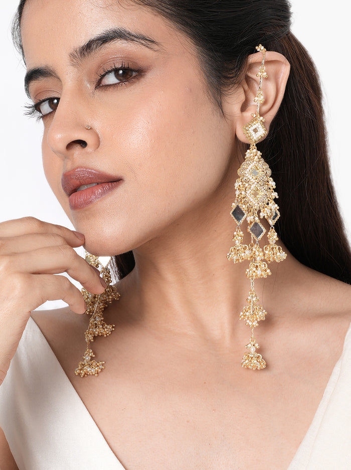 Binni Antique Mirror Earrings