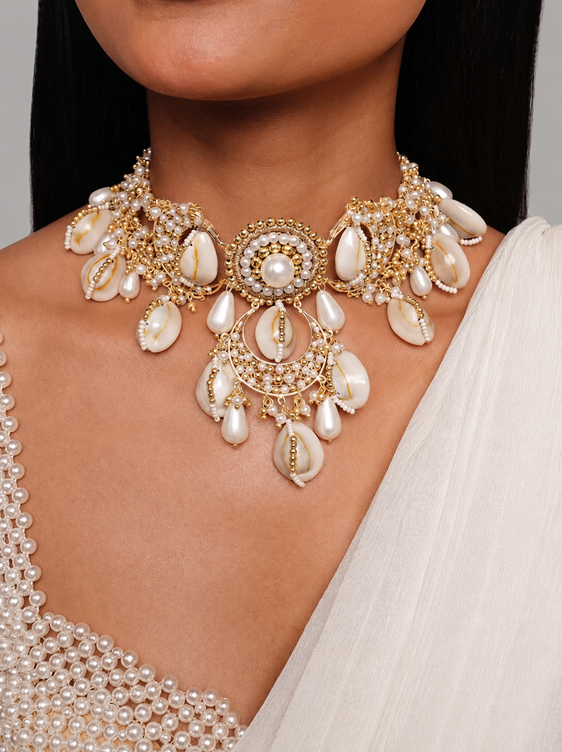 Bushra Statement Choker for Mehndi