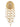 Darsana Mirror Hair Bun handcrafted with intricate mirror work, faux pearls, cascading tassels, and a gold tone finish, perfect for bridal buns, weddings, receptions, and festive celebrations.