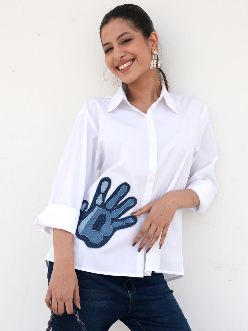 Hand Print Shirt