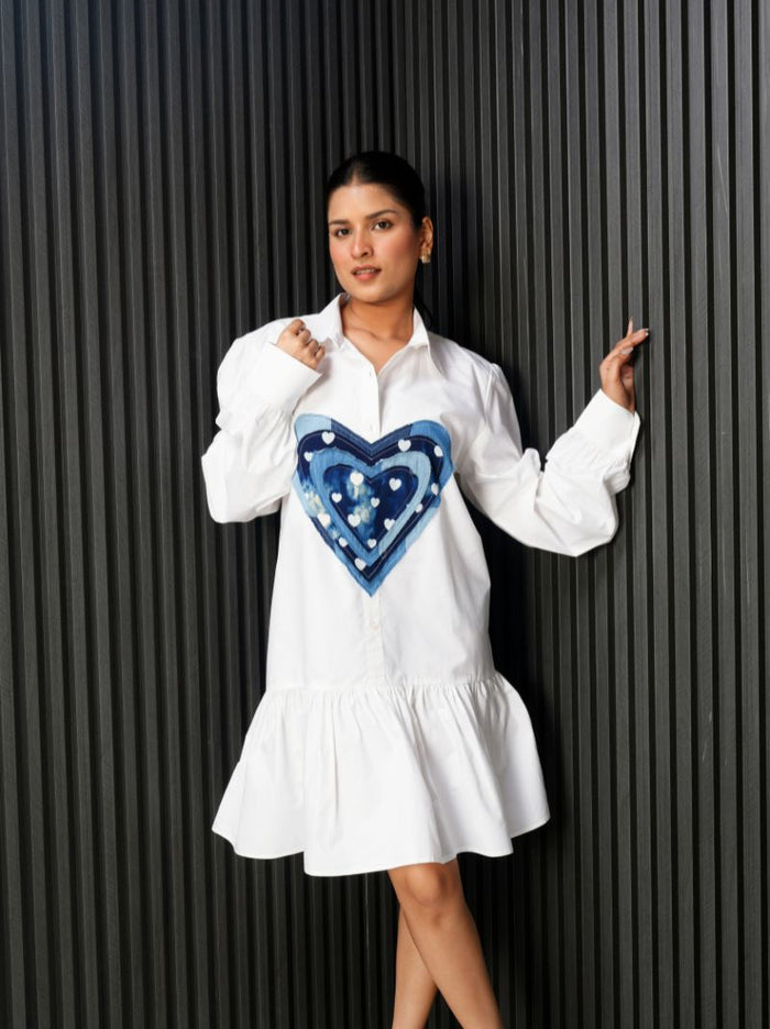 Denim Heart Dress