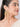 Diti Cascade Chain Earrings with textured circular tops, cascading chain tassels and a luxurious gold tone finish for festive, wedding and party wear.