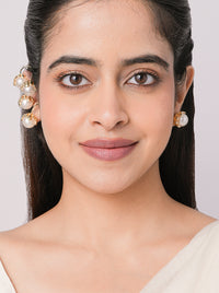 Sia Designer Pearl Earcuff