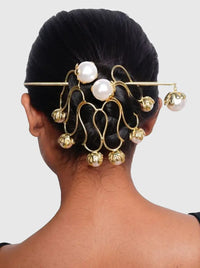 Drip Pearl Bun Accessories