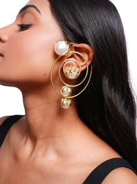 Drip Spiral Earrings
