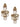 Erra Antique Stone Earrings handcrafted with glass stones, intricate brass detailing, glass bead accents, and an Antique Tone Finish, perfect for weddings, festive celebrations, and traditional ethnic styling.