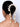 Gita Bun Hair Accessory with white shell details, pearl beadwork and ornate gold-tone embellishments for traditional Indian hairstyles.