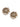 Khurmi Antique Stud Earrings handcrafted in an antique dual-tone finish featuring heritage shell motifs, intricate bead embroidery, and traditional detailing for bridal and festive wear.