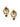Krisha Antique Mirror Earrings