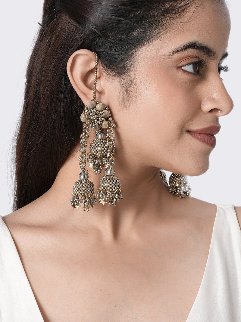 Kundh Antique Bridal Earrings