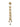 Madhubala Embroidered Hair Accessory featuring embroidered detailing, shell accents, faux pearls and gold tone finish for bridal braid and festive hairstyles.