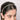 Miriel Pearl Minimal Hairband featuring handcrafted faux pearls on a slim gold tone finish hairband for elegant bridal, festive and everyday styling.