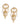 Nakshatra Pearl Shell Earrings featuring handcrafted shell details, faux pearl accents, statement drop design, and Gold Tone Finish for bridal and festive wear.