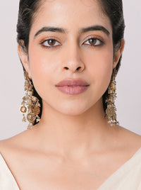 Nilaya Designer Mirror Earrings