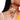 Predha Bridal Shell Earrings with hand-embroidered shells, pearls and beads in cream and gold tone