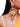 Predha Bridal Shell Earrings with hand-embroidered shells, pearls and beads in cream and gold tone