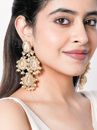 Prerita Shell Embroidered Earrings