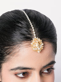 Rakushki Shell Maangtikka for Haldi