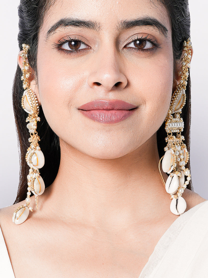 Rani Royal Shell Earrings