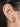 Riya Minimal Mirror Earrings handcrafted with a round mirror centerpiece, textured floral border, and a Silver Tone Finish, perfect for everyday wear, office styling, festive occasions, and contemporary ethnic fashion.