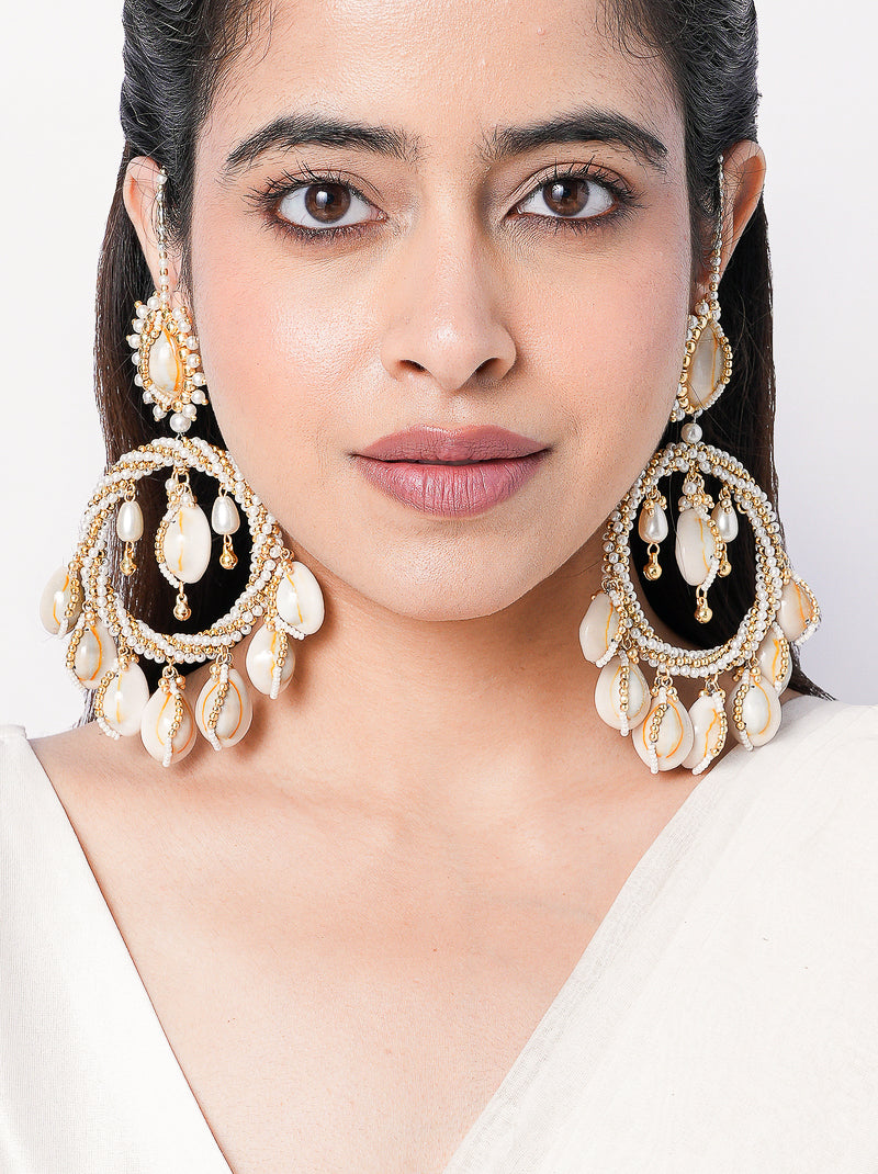 Soma Cowrie Shell Earrings
