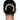 Twinkle Bun Hair Accessory featuring an embellished gold-tone circular frame with triangular beadwork motifs styled around a traditional hair bun.
