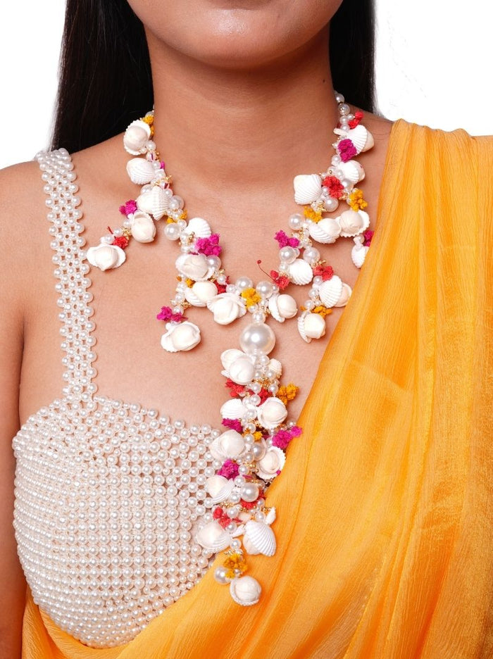 Vanmala Necklace - Mehndi Jewellery