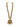 Handcrafted Yoshita Crystal Pendant Necklace featuring an antique gold finish with embellished crystal links, an ornate circular pendant, and elegant dangling crystal accents for bridal and festive wear.