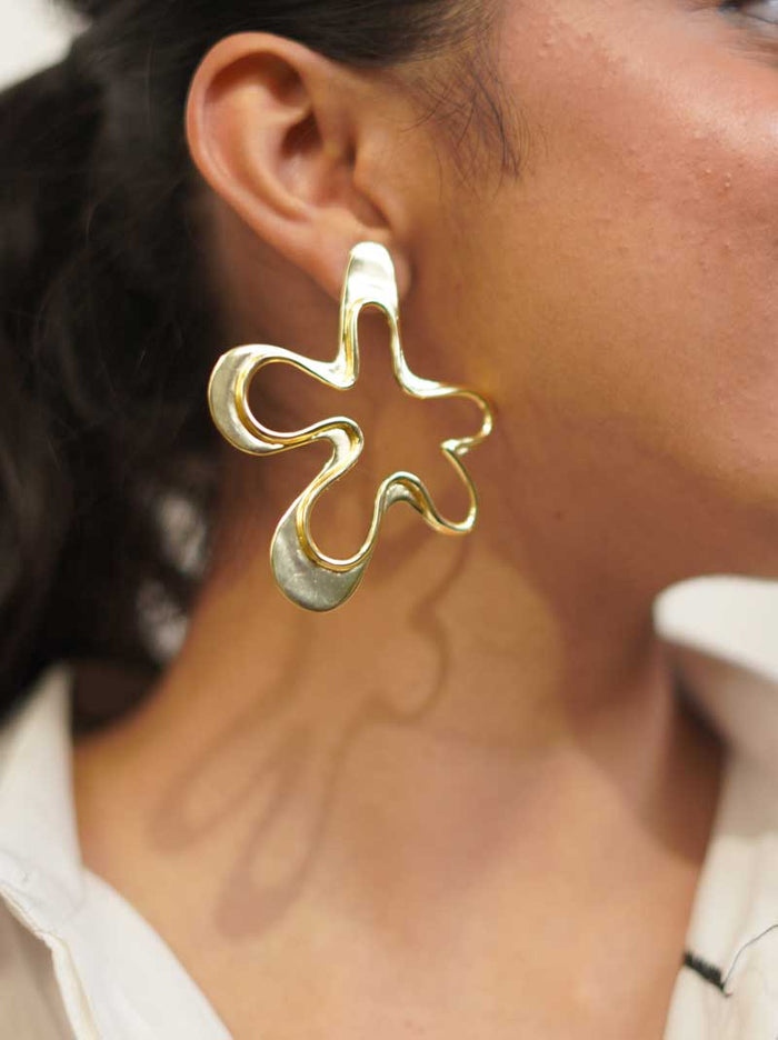 Amoeba Earrings