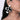 Amoeba Handmade Statement Earrings featuring an abstract black and white handcrafted design with a glossy finish, oversized contemporary silhouette, and bold designer styling.