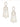 Artha Pearl Bridal Kaleera featuring oversized faux pearl circles, cascading pearl tassels, and a luxurious gold tone finish for bridal weddings and festive celebrations.