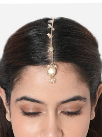 Darsana Ethnic Mirror Maangtika