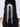 Back view of model wearing the Celine Crystal Hair Accessory featuring a crystal-studded arch with cascading tassel chains in a Silver Tone Finish.