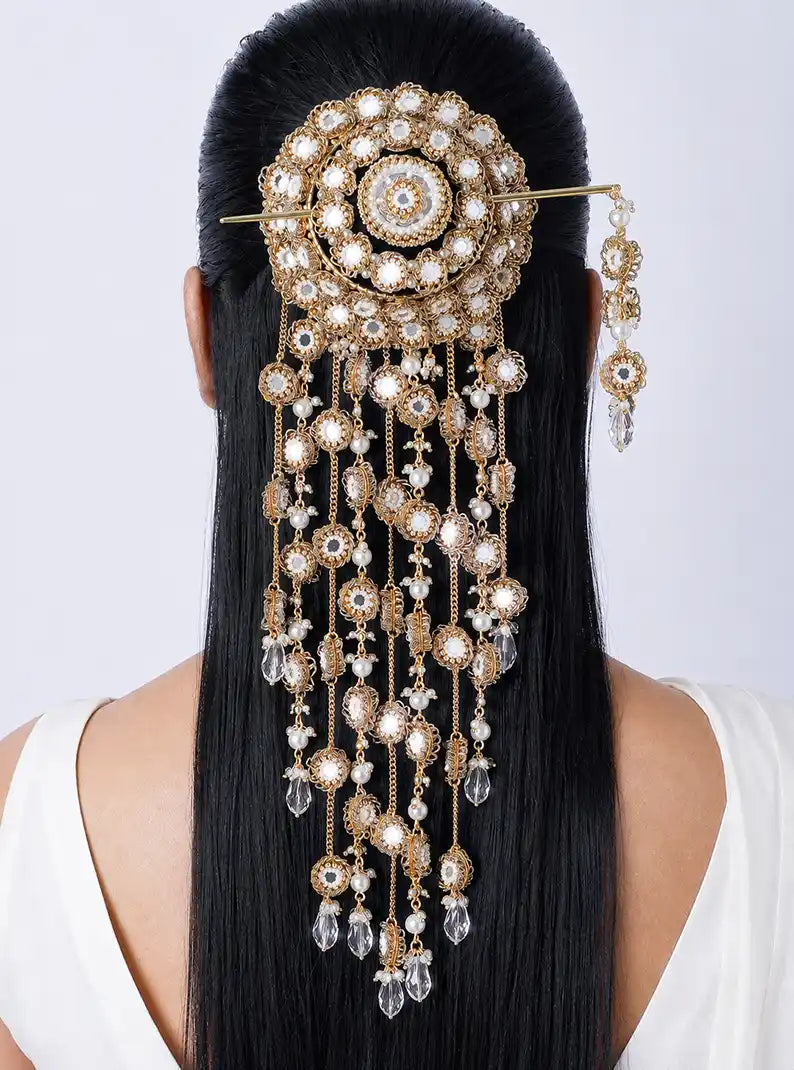 Darsana Mirror Hair Bun