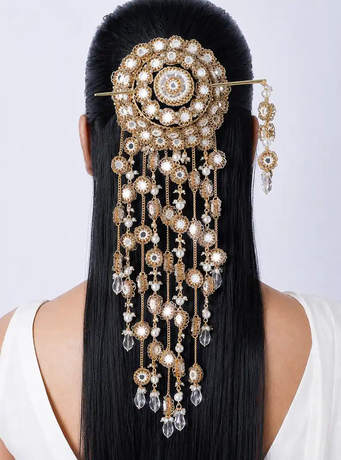 Darsana Mirror Hair Bun