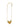 Dil Heart Pendant Necklace featuring a handcrafted geometric heart pendant in an elegant gold tone finish for contemporary everyday and occasion styling.