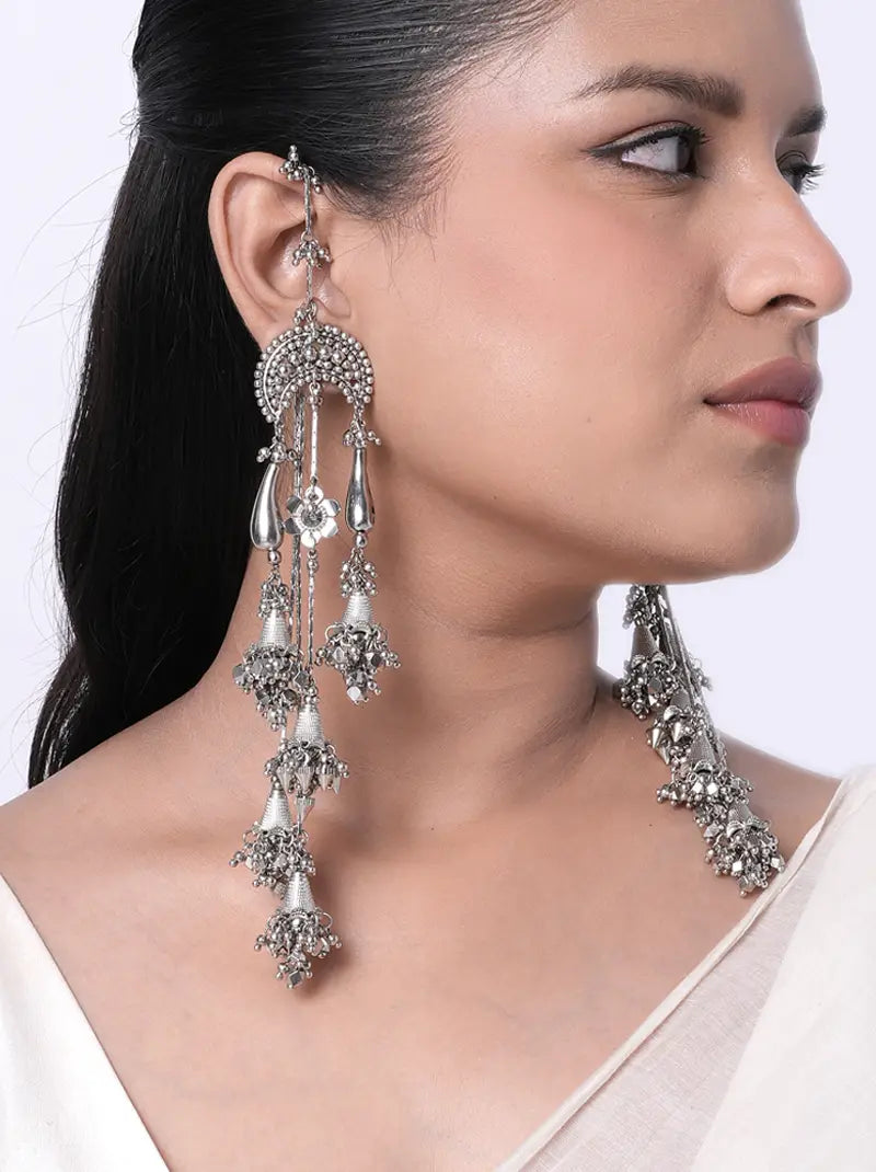 Goonj Beaded Statement Earrings