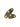 heart pearl statement ring in gold tone finish