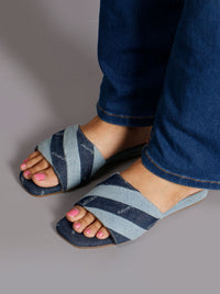 Izzy Denim Flats