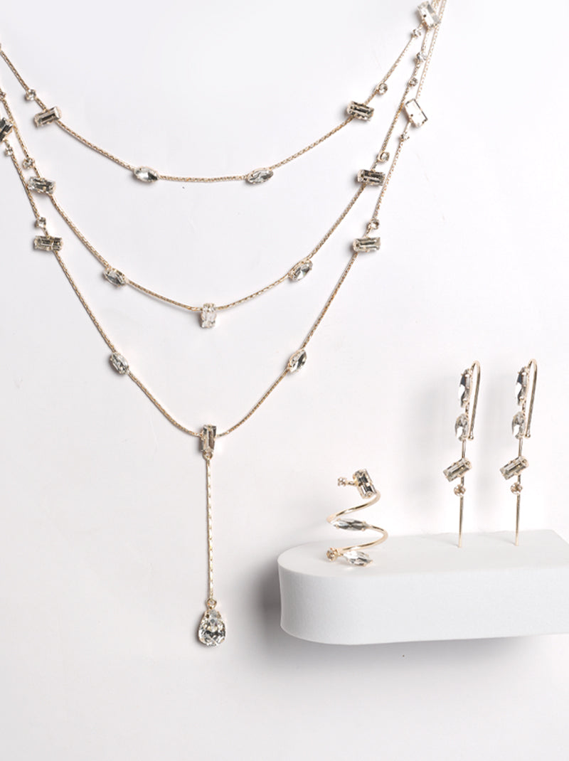Crystal Everyday Jewelry Set
