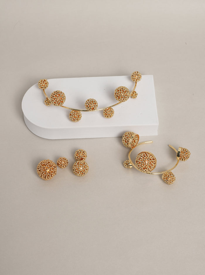 Statement Gold Jewelry Set