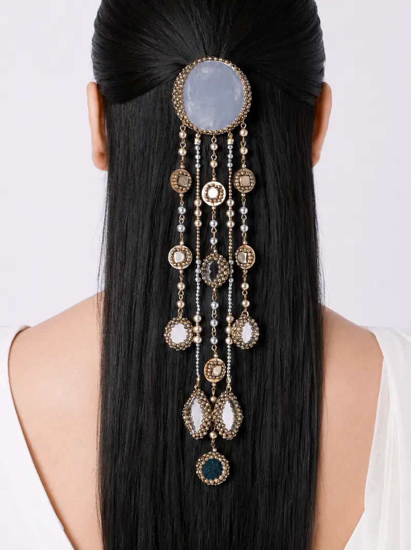 Jivika Mirror Hair Accessory