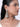 Model wearing Kira Crystal Jhumka Earrings featuring teardrop crystal studs with handcrafted multi-layered crystal jhumka drops in a Silver Tone Finish