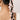 Kumud Floral Pearl Braid handcrafted with blush pink fabric petals, faux pearls, acrylic floral charms, crystal bead clusters and delicate gold chain detailing in a Gold Tone Finish for elegant bridal braided hairstyles.