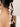 Kumud Floral Pearl Braid handcrafted with blush pink fabric petals, faux pearls, acrylic floral charms, crystal bead clusters and delicate gold chain detailing in a Gold Tone Finish for elegant bridal braided hairstyles.