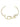 Love Statement Designer Choker handcrafted in brass metal with an artistic LOVE script design and elegant gold tone finish for contemporary western and fusion styling.